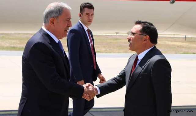 Hulusi Akar ve Murat Kurum Kayseri'de!