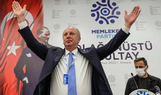 Muharrem İnce'den altılı masaya çağrı: Bu sefer şartlarım var, geçenki acemiliğime geldi!