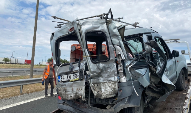 Tekirdağ’da feci kaza: 3 ölü, 5 yaralı
