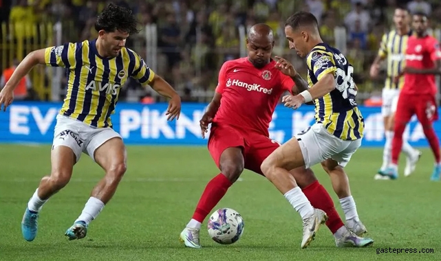 6 Gollü maçta Fenerbahçe sahasında 1 puanı uzatmalarda kurtardı!