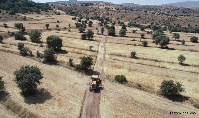 Başakpınar’a 10 kilometrelik yeni tarım yolu!