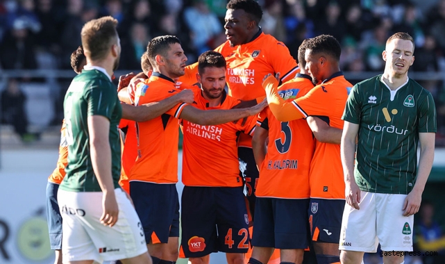 Başakşehir tur kapısını araladı, Konyaspor turu rövanşa bıraktı!