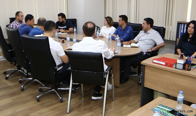 Büyükşehir'de Cumhurbaşkanlığı uzmanlarının katılımıyla 'staj' toplantısı!
