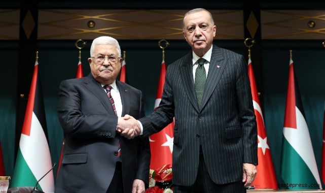 Cumhurbaşkanı Erdoğan'dan 'Filistin' mesajı: "İsrail ile ilişkilerimizde atılan adımlar davamızı etkilemeyecektir'