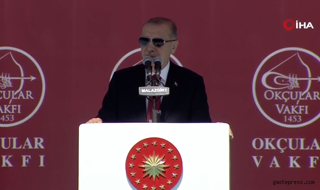 Cumhurbaşkanı Erdoğan: 'Malazgirt milletimizle birlikte, tüm İslam dünyasının bir zaferidir'