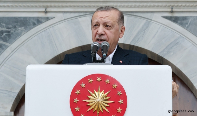 Cumhurbaşkanı Erdoğan restorasyonu tamamlanan Ayazma Camii'nin açılışında konuştu!