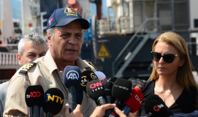 Derince Limanı'na gelen Polarnet gemisinin kaptanı konuştu!