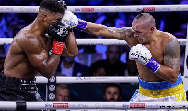 Dünya ağır sıklet boks ünvan maçında Usyk, Joshua'yı darmaduman etti!