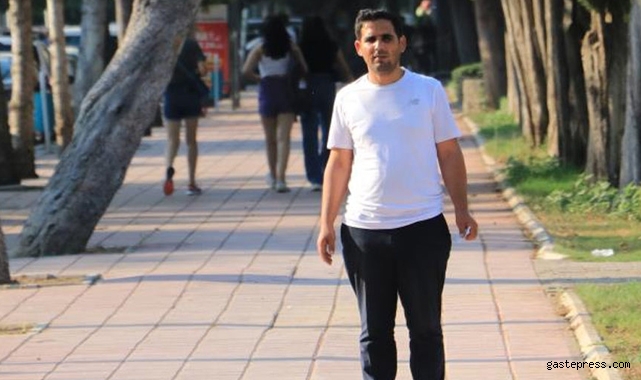 Evden olunca eşi de terk etti hayatı kararan adam Ankara'ya yürüyor!