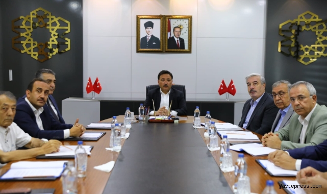Kayseri İncesu OSB Müteşebbis Teşekkül Heyeti Vali Çiçek Başkanlığında Toplandı