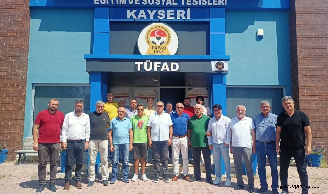 Kayseri Melikgazi Meclis üyelerinden TÜFAD’a ziyaret!