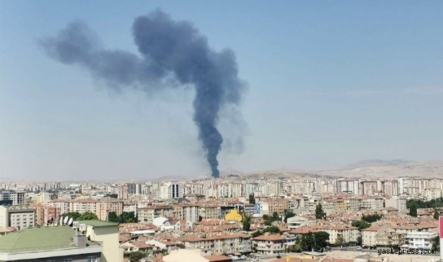 Kayseri Şeker Fabrikası'nda korkutan yangın!