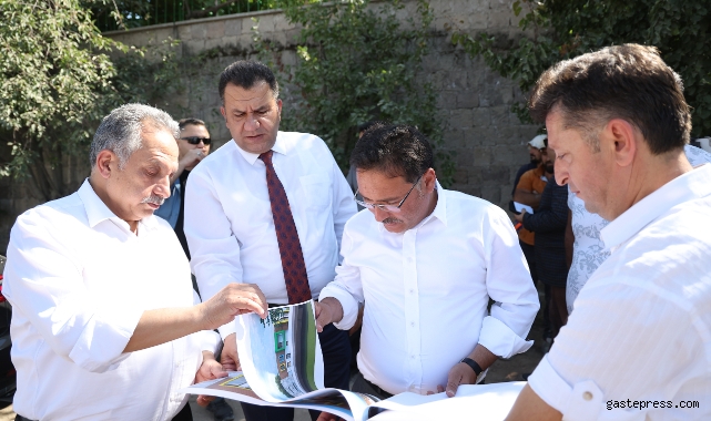 Kayseri Valisi Gökmen Çiçek ve Talas Belediye Başkanı Mustafa Yalçın'dan yatırım turu!