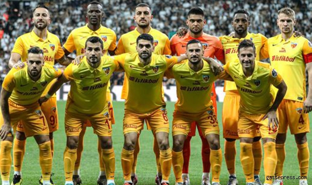 Kayserispor ligde 16. sırada yer aldı