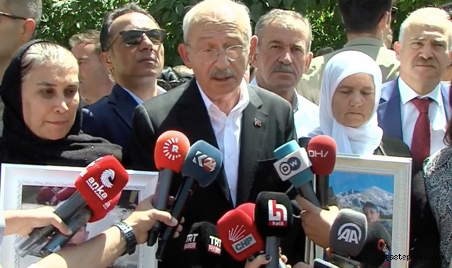 Kemal Kılıçdaroğlu 34 kişinin öldüğü Uludere'de! 