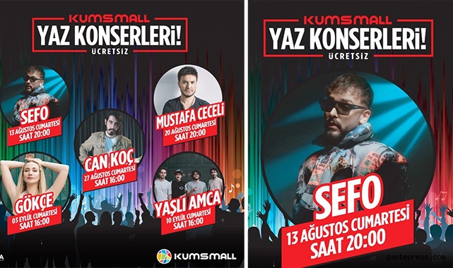 KUMSmall yaz konserleri başlıyor!