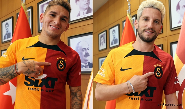 Lucas Torreira ve Dries Mertens resmen Galatasaray'da!