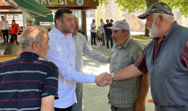 Milletvekili Baki Ersoy saha çalışmalarına hız kesmeden devam ediyor!