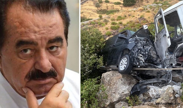 Sanatçı İbrahim Tatlıses, Bodrum'da geçirdiği trafik kazasında araçta sıkıştı!