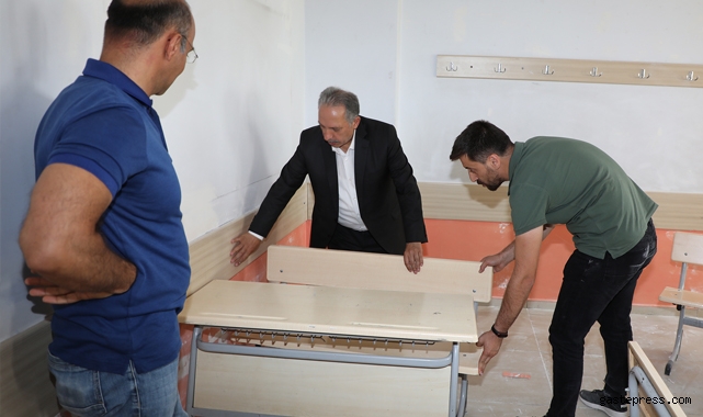 Talas'ın Okullarına 2 Milyon Liralık Bakım Onarım!