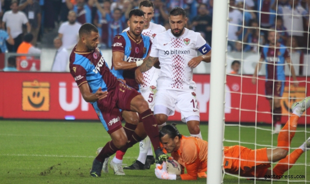 Trabzonspor 3 puanı tek golle aldı!