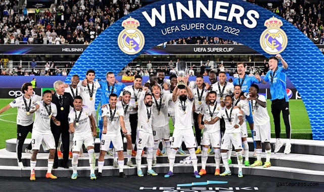 UEFA Süper Kupa'nın sahibi Real Madrid oldu!