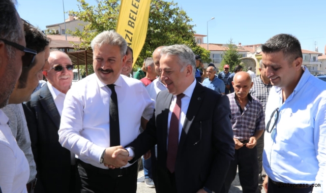 Başkan Palancıoğlu: “Ekilip hasat edilen nohutlar, şimdi sofralarımızda yer alacak”