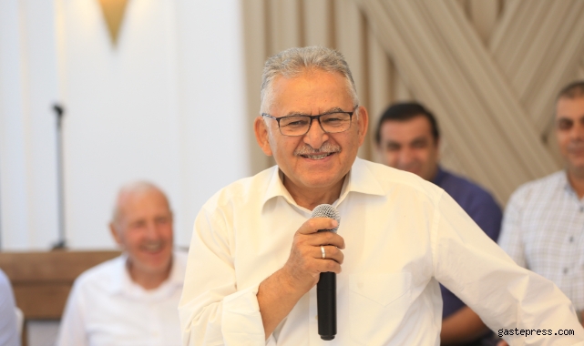 Büyükkılıç'tan muhtarlara jest!