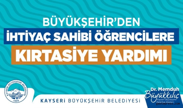 Büyükşehir’in ulaşım ve kırtasiye desteği için başvurular 12 Eylül'de!