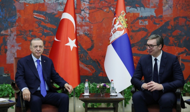 Cumhurbaşkanı Erdoğan Sırbistan'da konuştu!