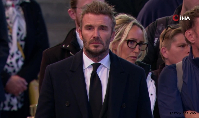 David Beckham, Kraliçe II. Elizabeth'in naaşını görebilmek için 12 saat kuyrukta bekledi!