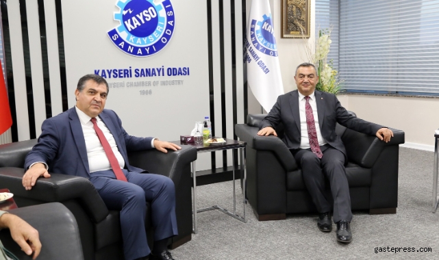 Dışişleri Bakan Yardımcısı KAYSO’da sanayicilerle bir araya geldi!