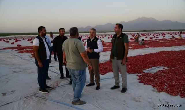 Erciyes'in etekleri kırmızıya boyandı!