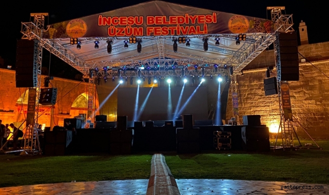 Geleneksel Kayseri İncesu Üzüm Festivali etkinlikleri başladı!