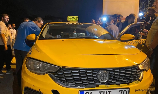 İstanbul'da fazladan istediği fişi vermeyen taksicinin falçatayla boğazını kesti!