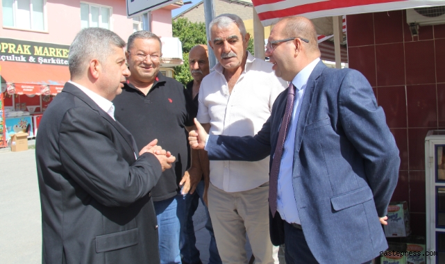 Kayseri Bünyan Belediye Başkanı Altun'dan esnaf ziyaretleri!