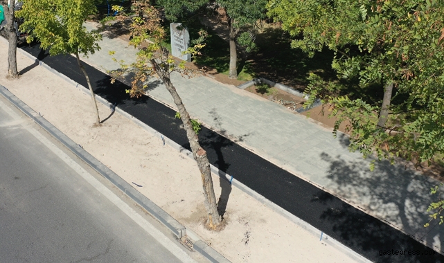 Kayseri Büyükşehir'den Bisiklet ve Yaya Yolu Çalışması!
