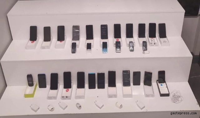 Kayseri’de 30 adet gümrük kaçağı telefon ele geçirildi!