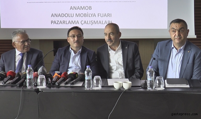 Kayseri’de Anadolu Mobilya Fuarı’nın tanıtımı yapıldı!