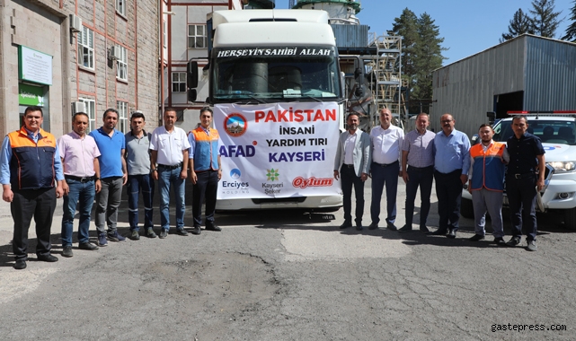 Kayseri Şeker'den, Pakistan'a Dost Eli!