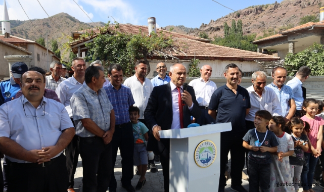 Kayseri Yahyalı Belediyesi yeni hizmetlerin açılışını yaptı!