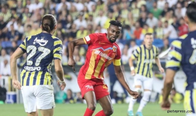 Kayserispor deplasmandan mağlup ayrıldı!