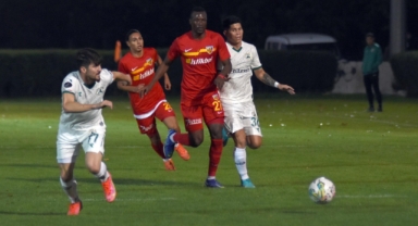 Kayserispor Giresunspor ile hazırlık maçı yaptı!