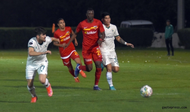 Kayserispor Giresunspor ile hazırlık maçı yaptı!