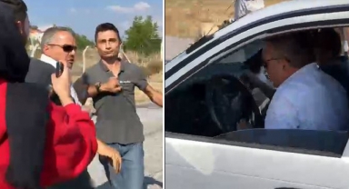 Köpek beslemek isteyen gençler ile mahalleli birbirine girdi!