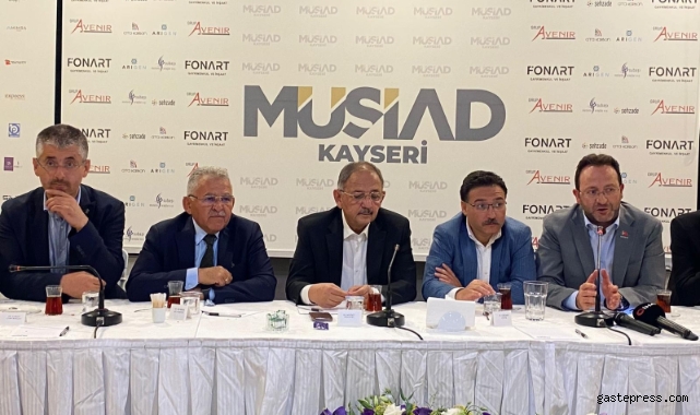 Mehmet Özhaseki MÜSİAD'IN konuğu oldu!