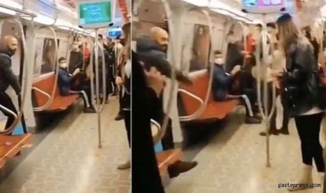 Metroda kadına bıçak çekip küfürler yağdırmıştı! İstenen ceza belli oldu!