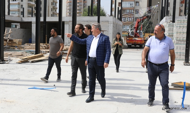 Palancıoğlu: “Çarşı Melikgazi, Kayseri’mize yeni bir değer ve anlayış kazandıracak” 
