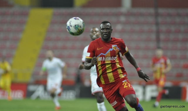 Spor Toto Süper Lig: Kayserispor: 1 - Antalyaspor: 0