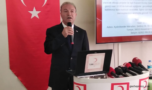 Türk Kızılayı Kayseri Şube Başkanı Cafer Beydilli: "28 ilde 236 bin 999 kişiye sertifikalı ilk yardım eğitimi verildi" dedi!
